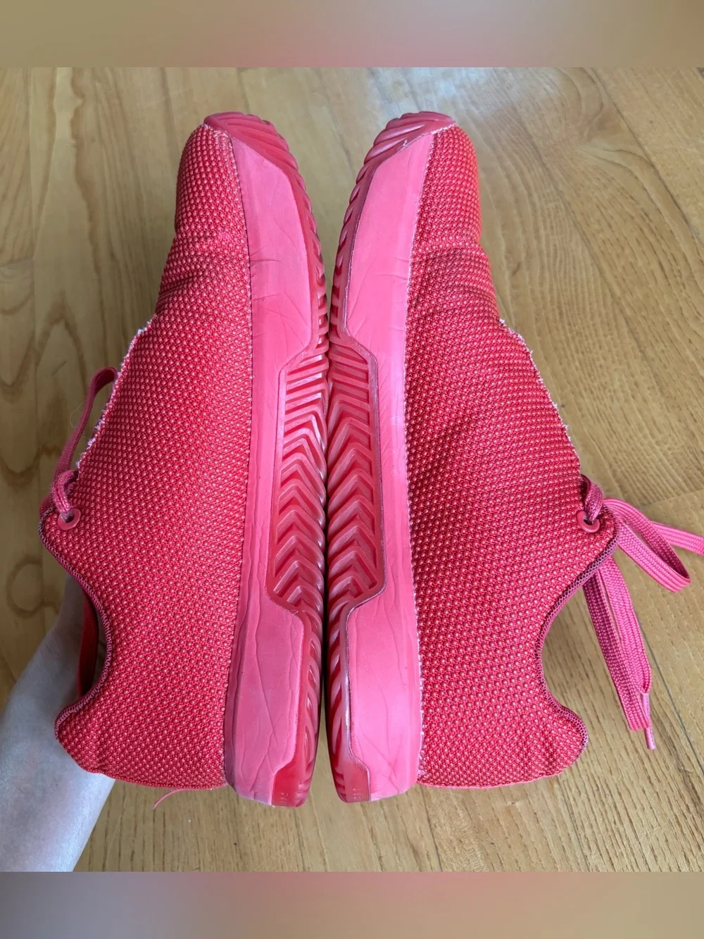 NOBULL Outwork cross-training shoes Super fabric Red Women’s Size 9 Sneakers